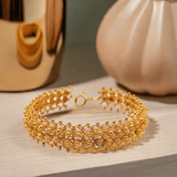 Á Portuguesa I Gold plated Silver Bracelet