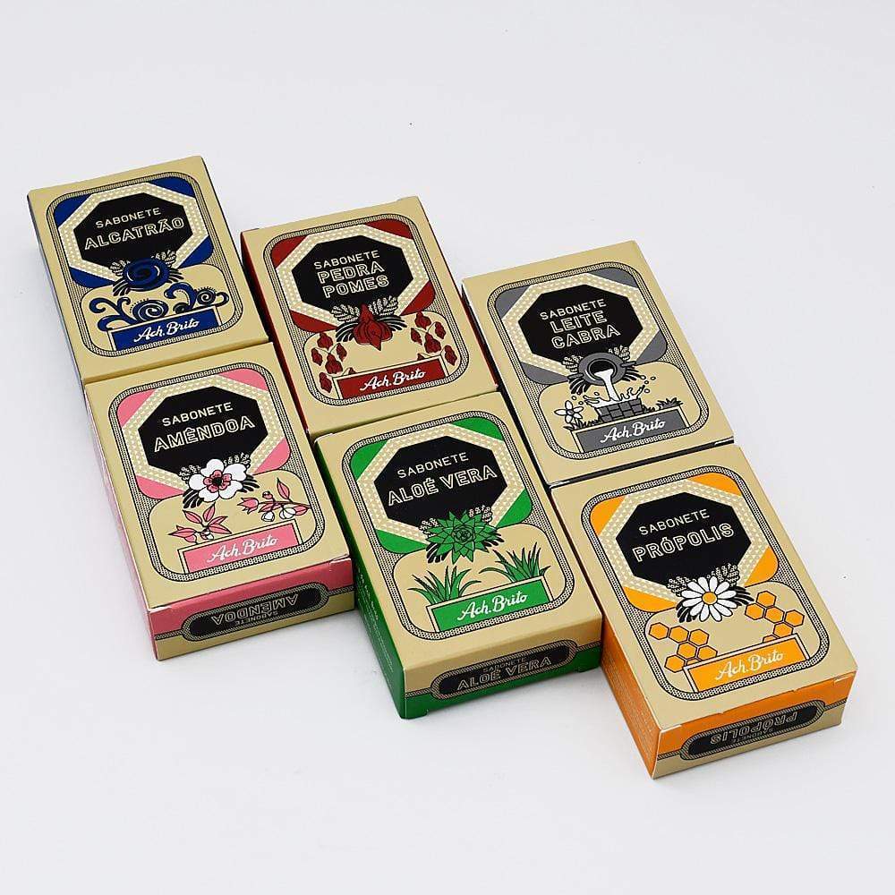 Ach Brito I Set of 6 Natural Bar Soaps