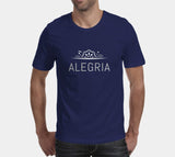 Alegria I Unisex T-shirt - Navy Blue