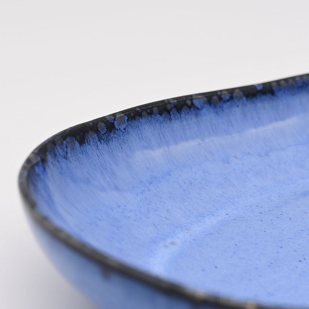 Amazônia I Fine Stoneware Blue Serving dish - 9.4''