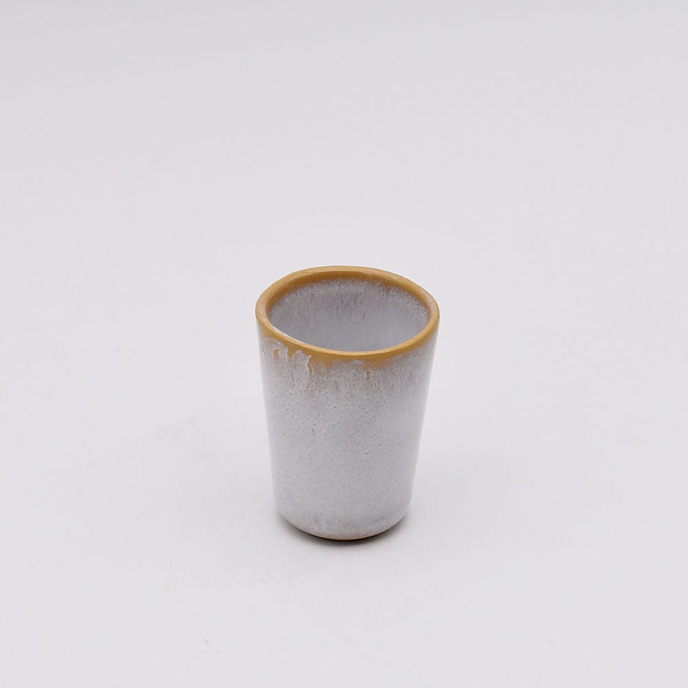 Amazônia I Fine Stoneware White Espresso cup