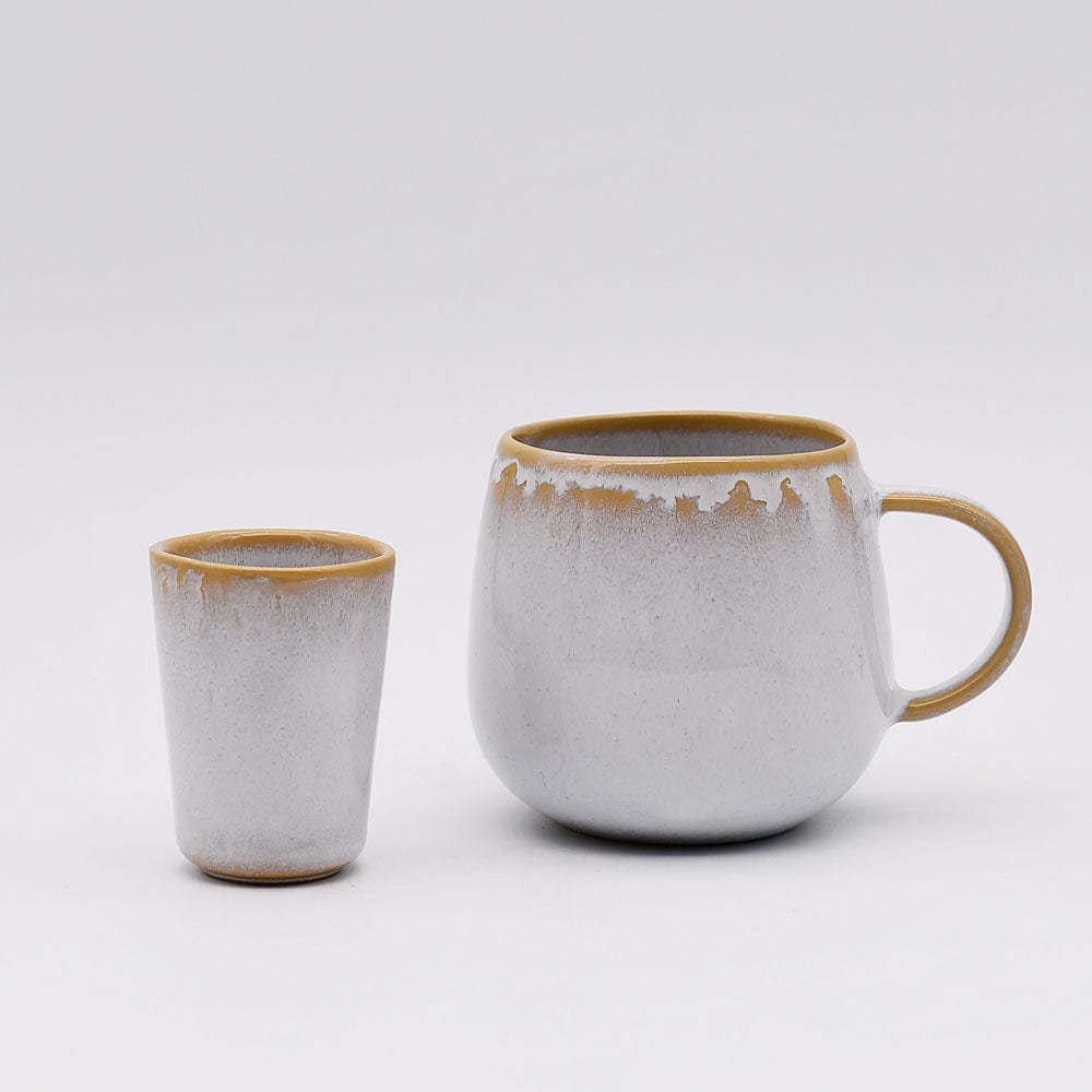 Amazônia I Fine Stoneware White Espresso cup