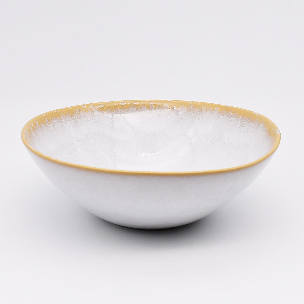 Amazônia I Salad Bowl - White