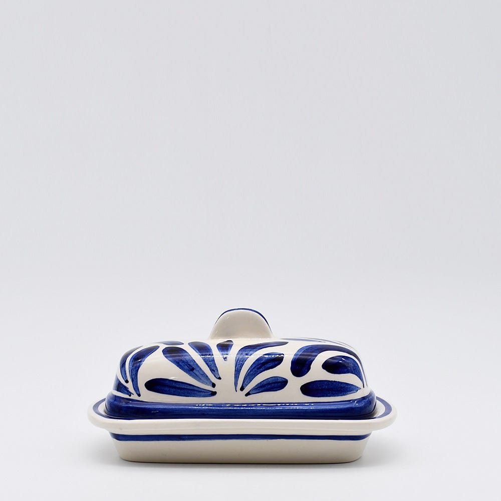 Andorinha I Ceramic Butter Dish - Blue