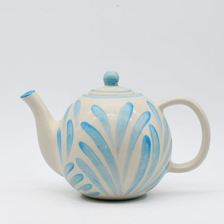 Andorinha I Ceramic Teapot - Turquoise