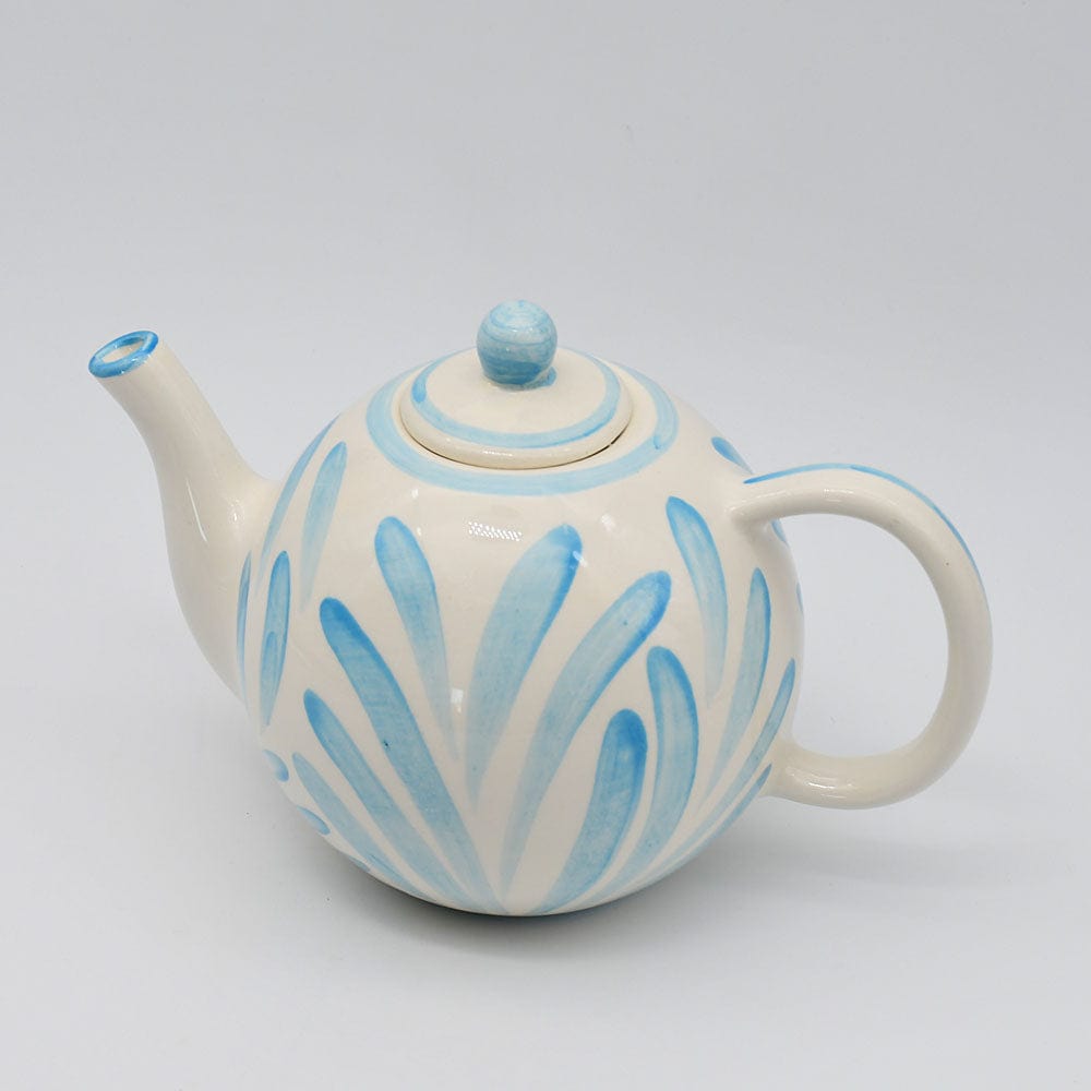 Andorinha I Ceramic Teapot - Turquoise