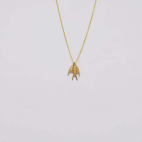 Andorinha I Gold plated Silver Necklace