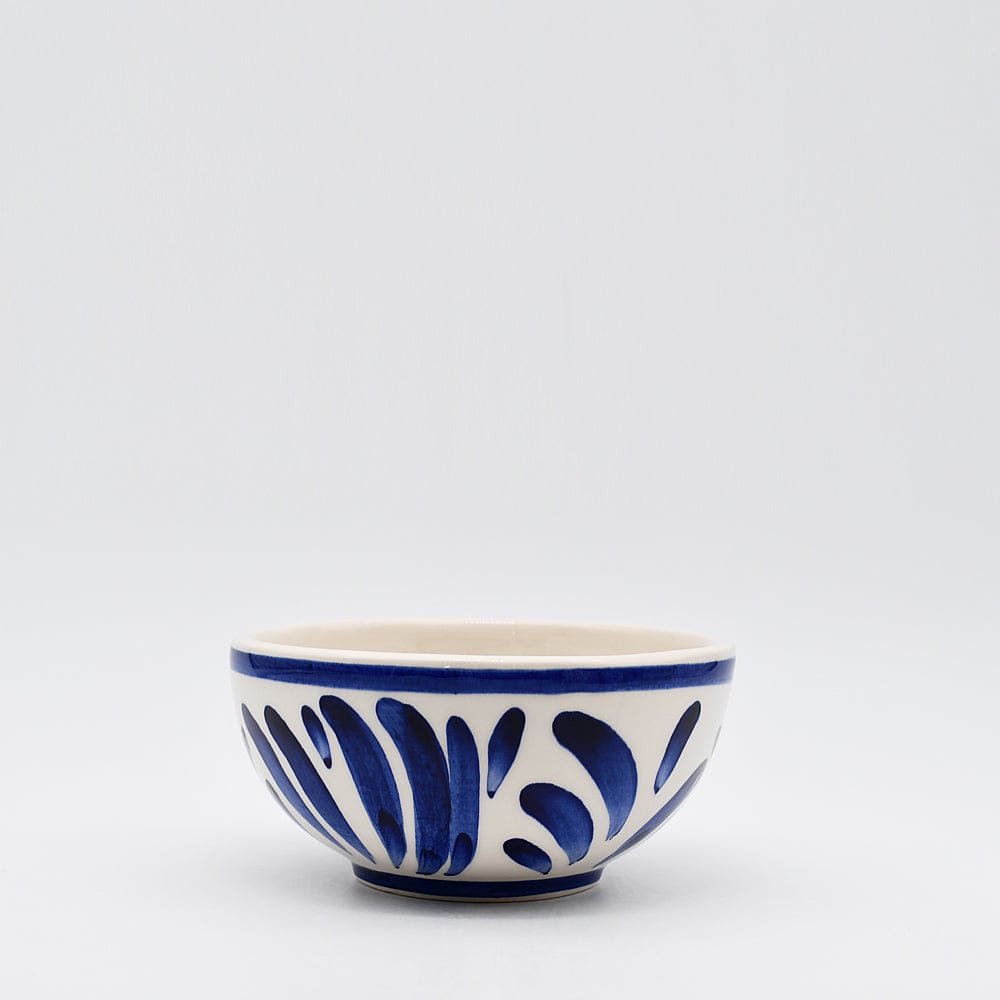 Andorinha I Large Ceramic Bowl - Blue
