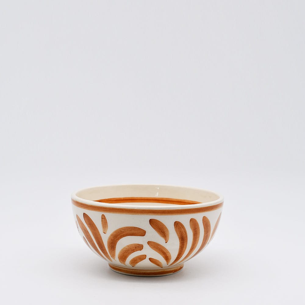 Andorinha I Large Ceramic Bowl - Terrracotta