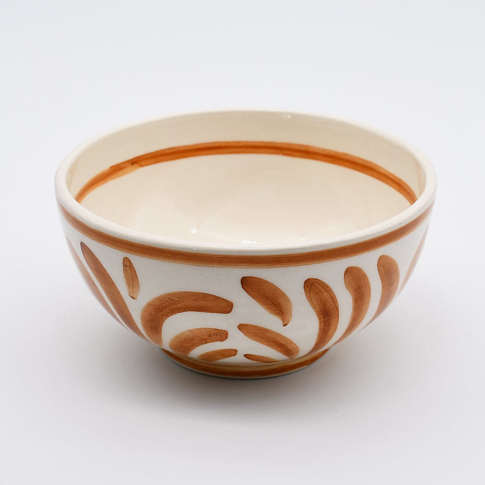 Andorinha I Large Ceramic Bowl - Terrracotta