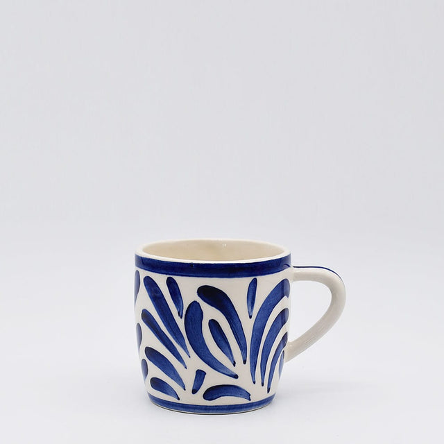 Andorinha I Large Ceramic Mug - Blue