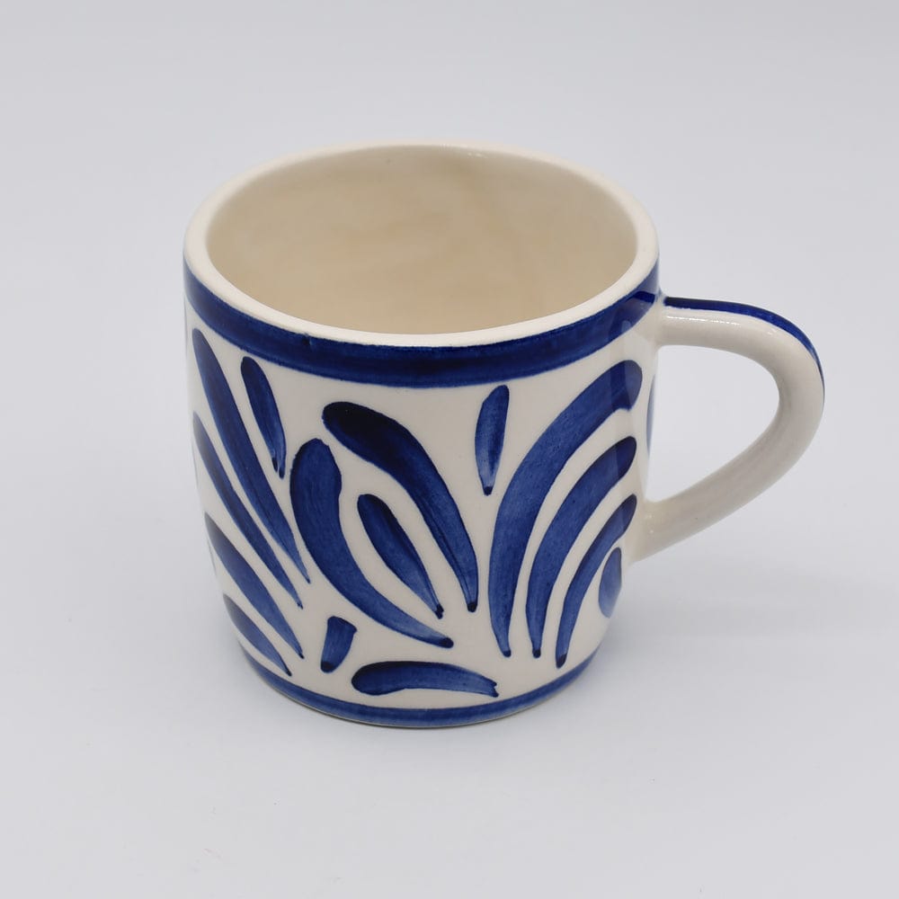 Andorinha I Large Ceramic Mug - Blue