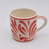 Andorinha I Large Ceramic Mug - Red