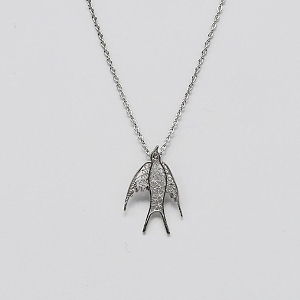 Andorinha I Silver Necklace