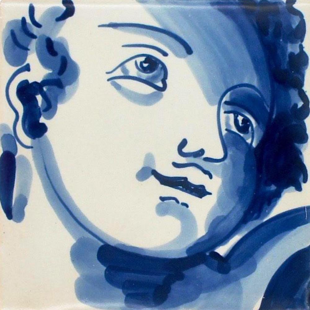 Anjo Barroco I Azulejo 5.5x5.5''