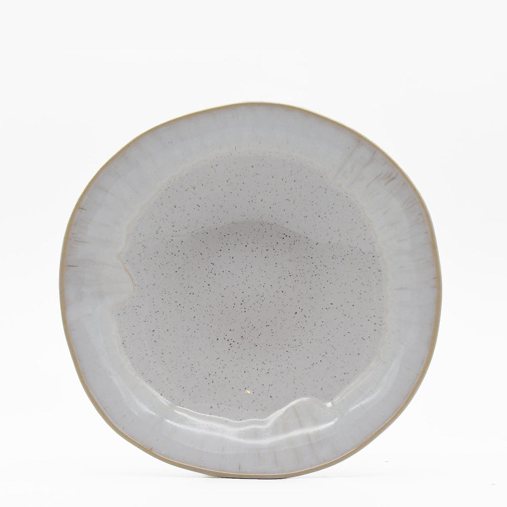 Assiette creuse en grès "Eivissa" 23cm - Blanche