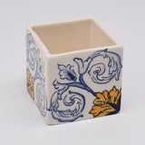 Azulejo I Ceramic Planter - 3.1" (4 patterns) Pattern #2