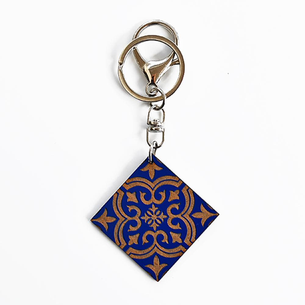 Azulejo I Key Ring - 11 colors Bleu