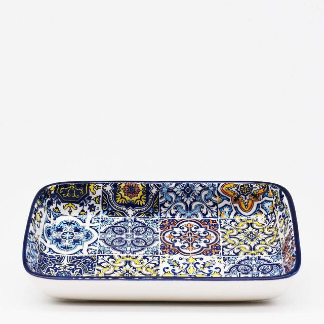 Azulejos | Ceramic Serving Dish - 6.3"