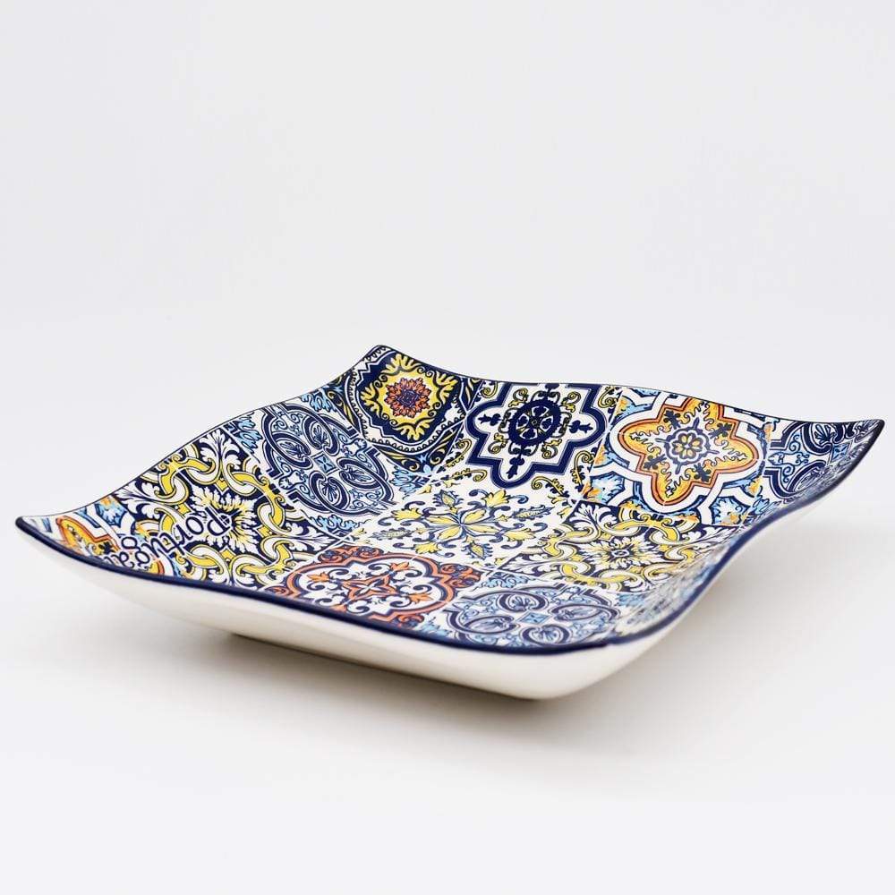 Azulejos | Ceramic Serving Dish - 6.5"