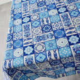 Azulejos I Cotton Tablecloth