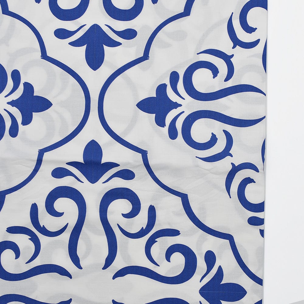 Azulejos I Duvet Cover - Blue & White