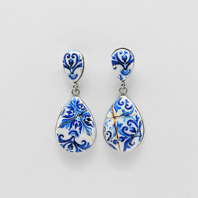 Azulejos I Earrings