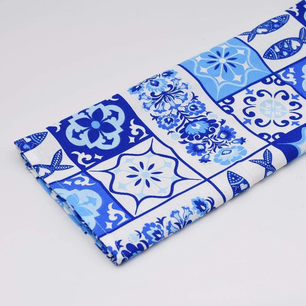 Azulejos I Kitchen Towel Motif 6