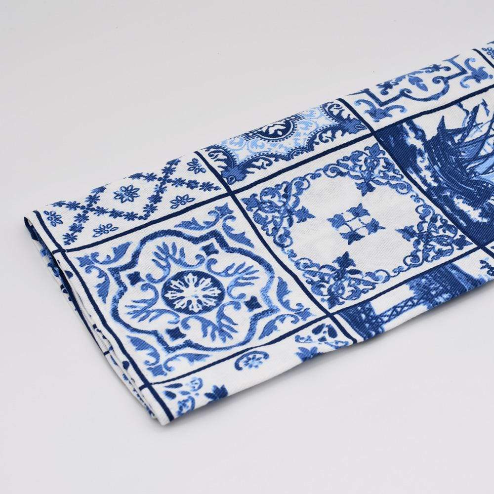 Azulejos I Kitchen Towel Motif 7