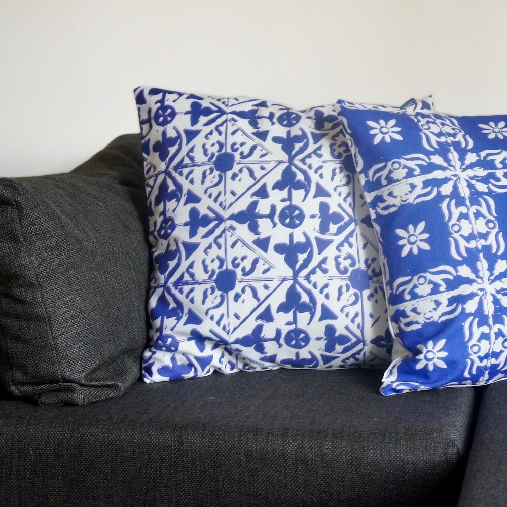 Azulejos I Pillow Cover 20x20"