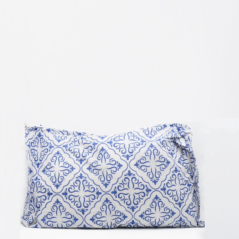 Azulejos I Pillow Cover - Blue & White