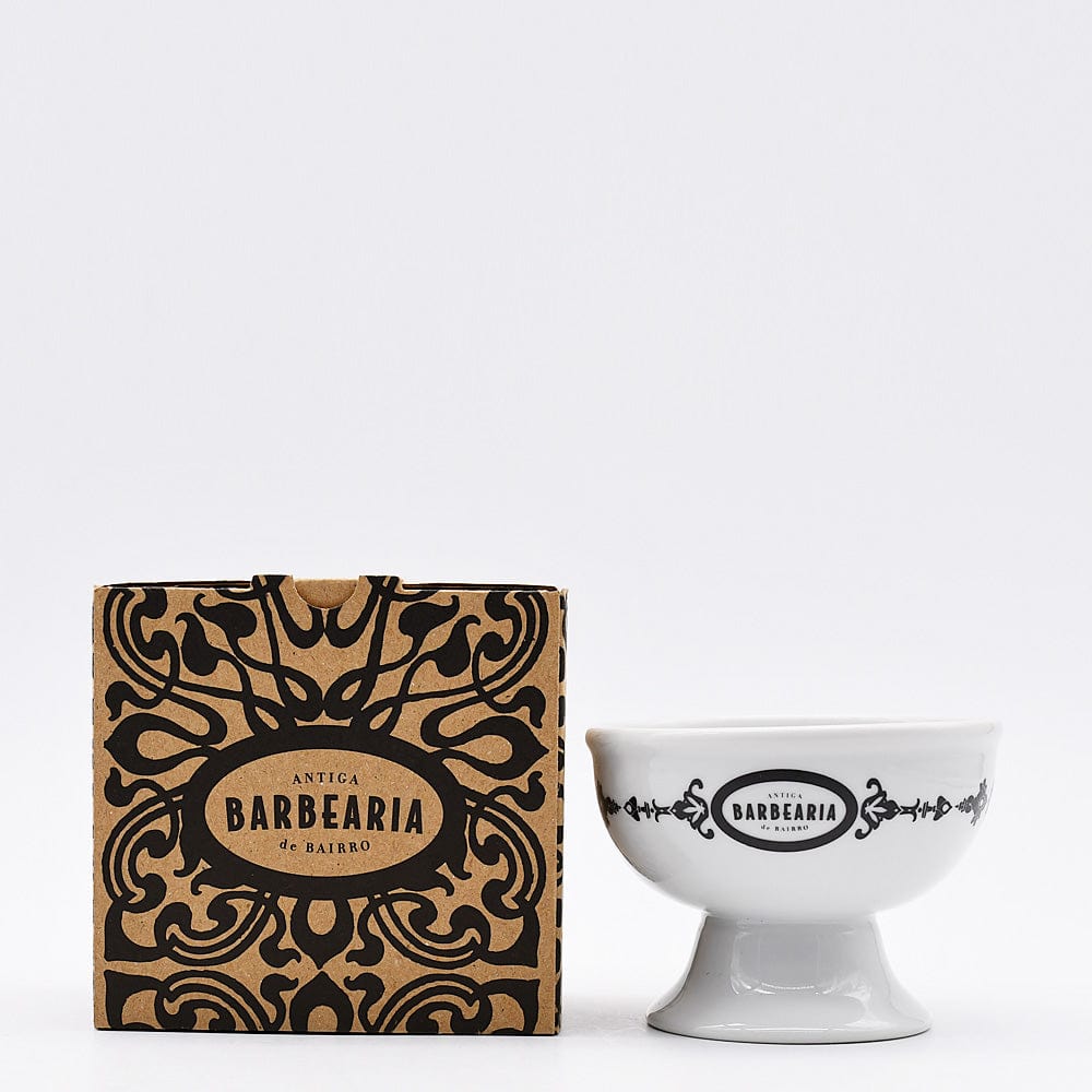 Barbearia de Bairro I Porcelain Shaving Bowl