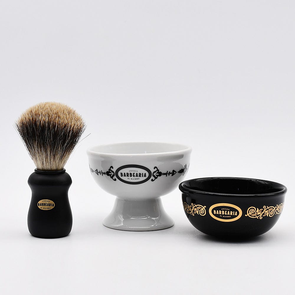 Barbearia de Bairro I Real Badger Hair Shaving Brush