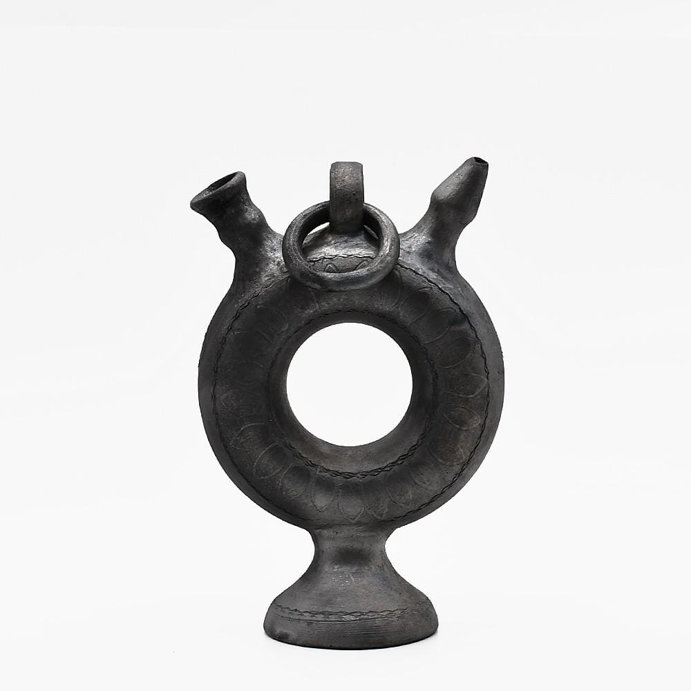 Black Terracotta Decanter from Bisalhães