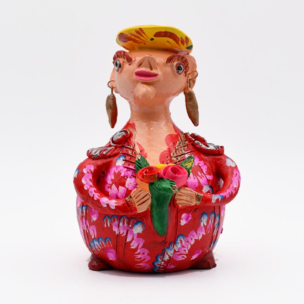 Boneca Barriguda I Statuette by Júlia Côta - 8"