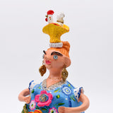 Boneca Barriguda I Statuette by Prazeres Côta - 12"