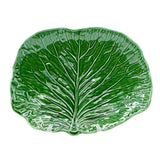 Cabbage Leaf-shaped Ceramic Dinner Plate