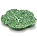 Cabbage-shaped Ceramic Starter Plate - Green