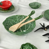 Cabbage-shaped Serving Cutlery - Green