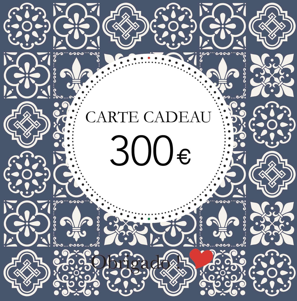 Carte cadeau 300.00 €