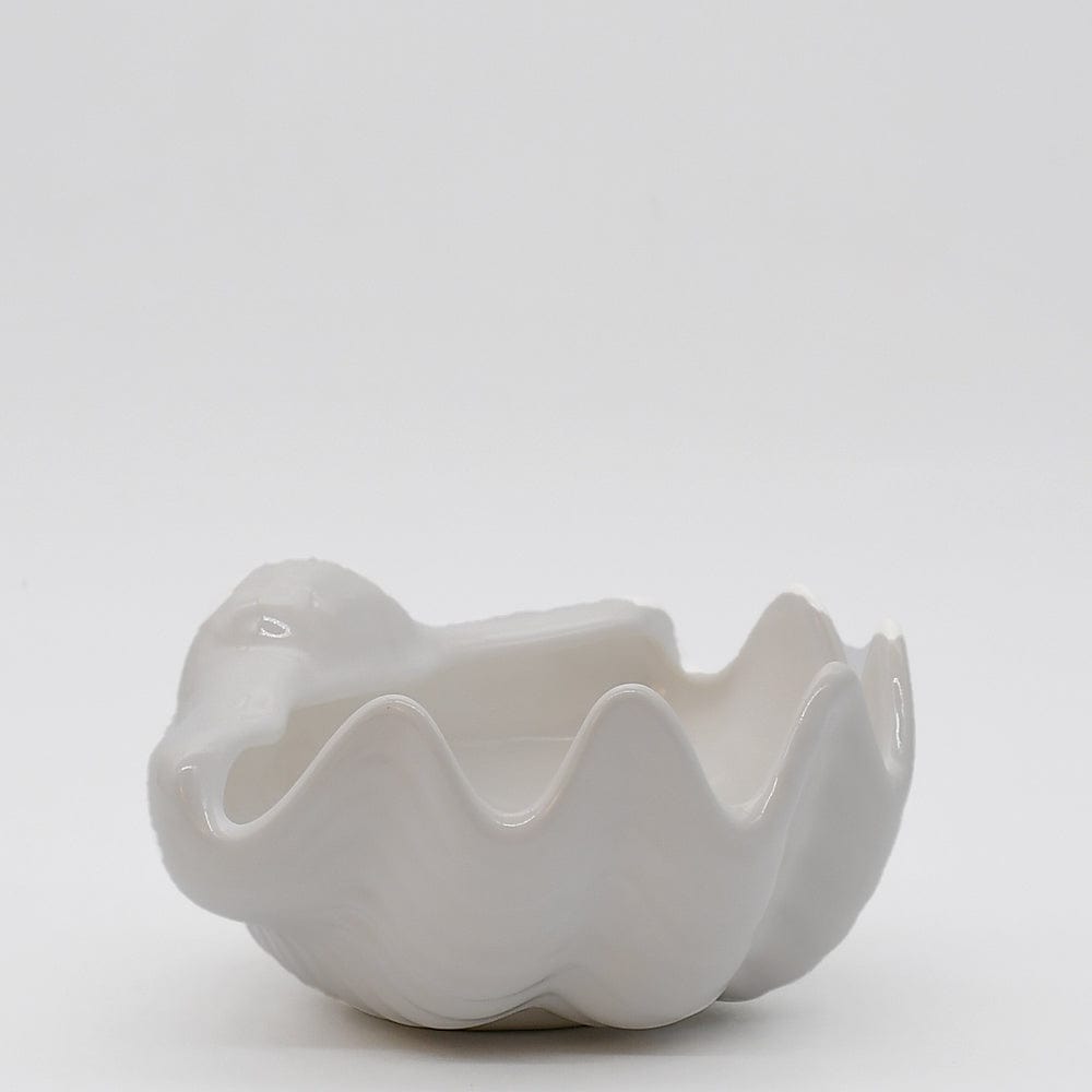 Ceramic Seashell 6.3'' - White