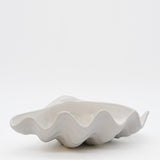 Ceramic Seashell 8.3" - White