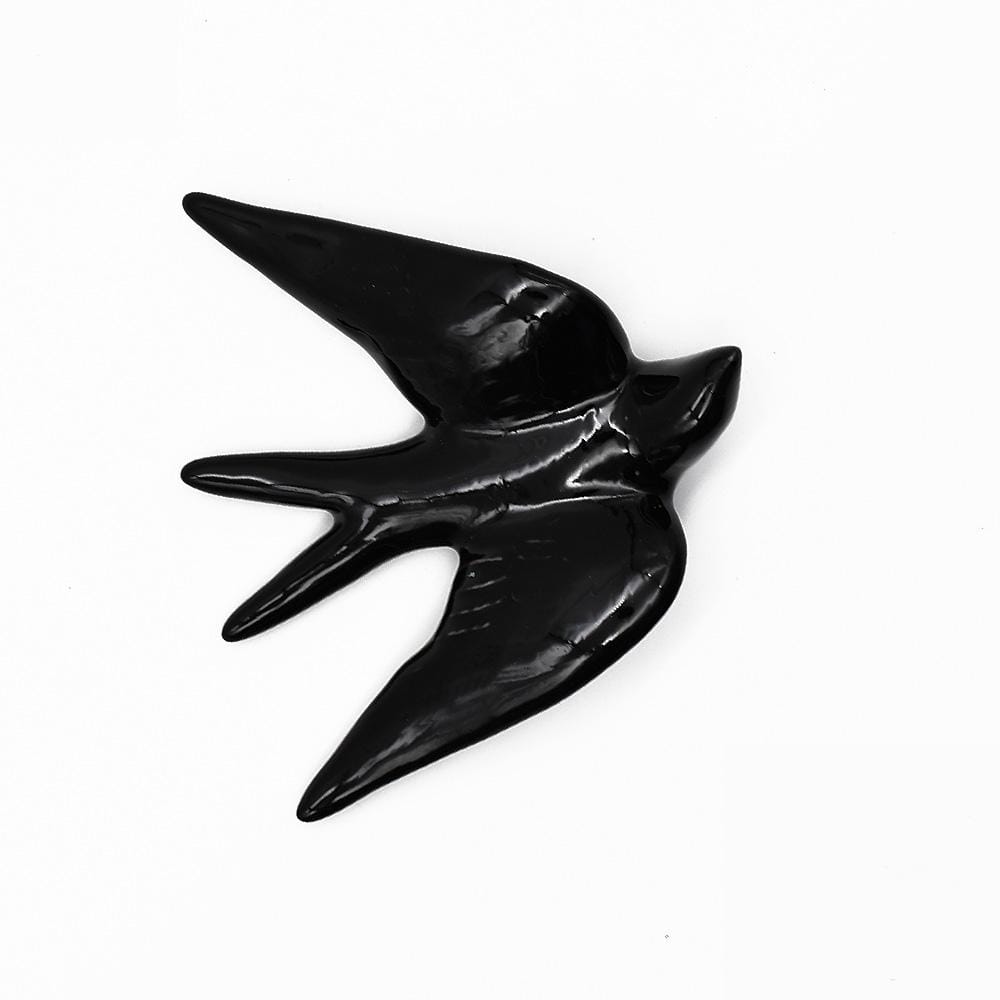 Ceramic Swallow - Black