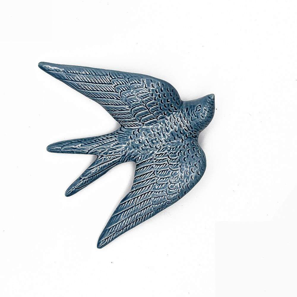 Ceramic Swallow - Blue