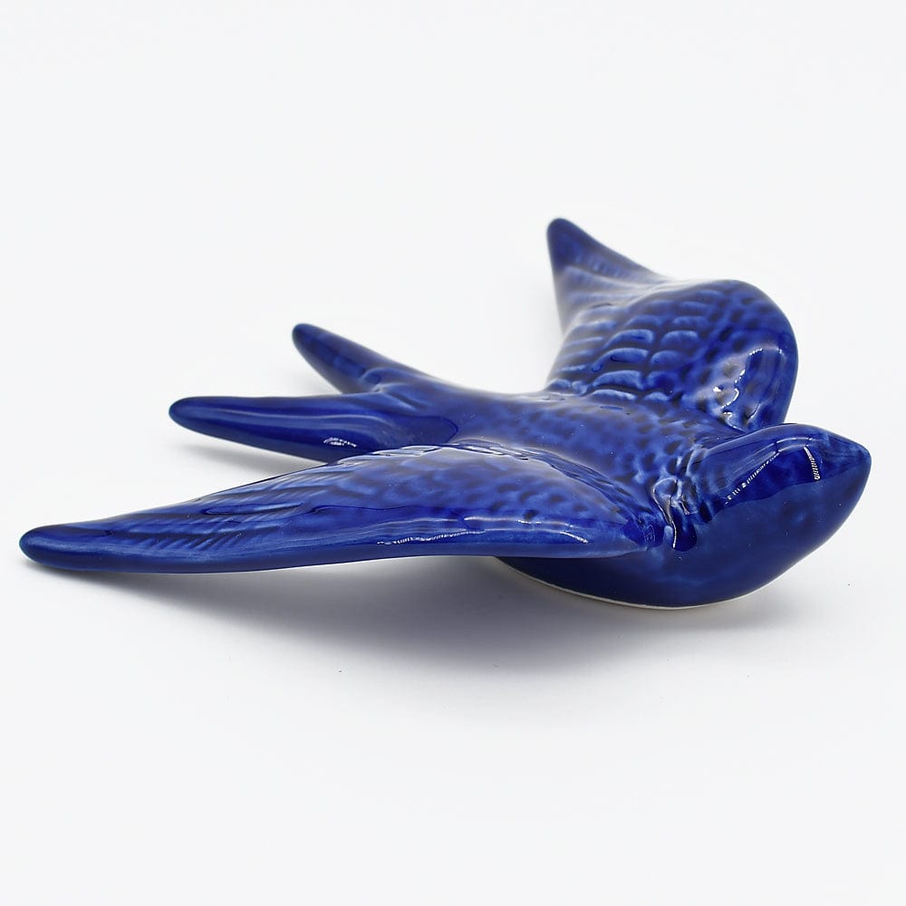 Ceramic Swallow - Cobalt Blue