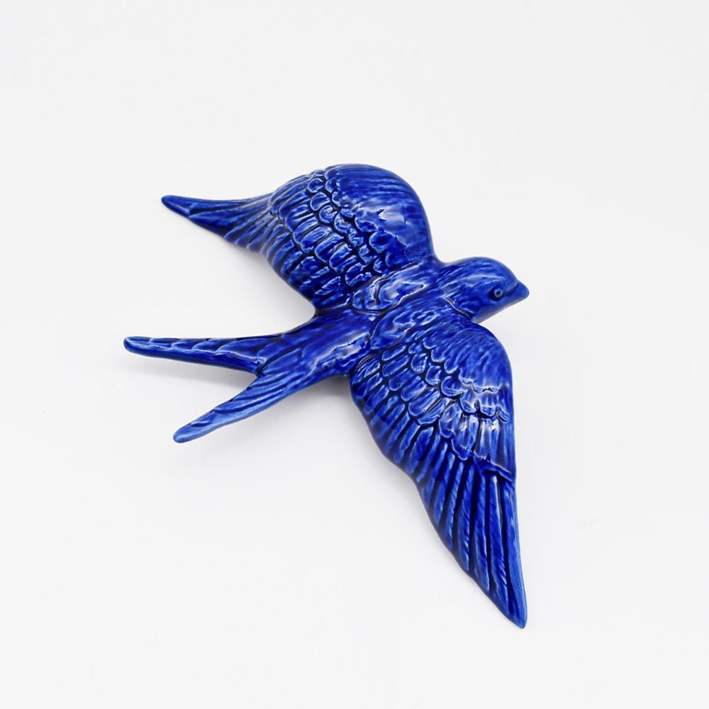 Ceramic Swallow from Caldas da Rainha - Blue