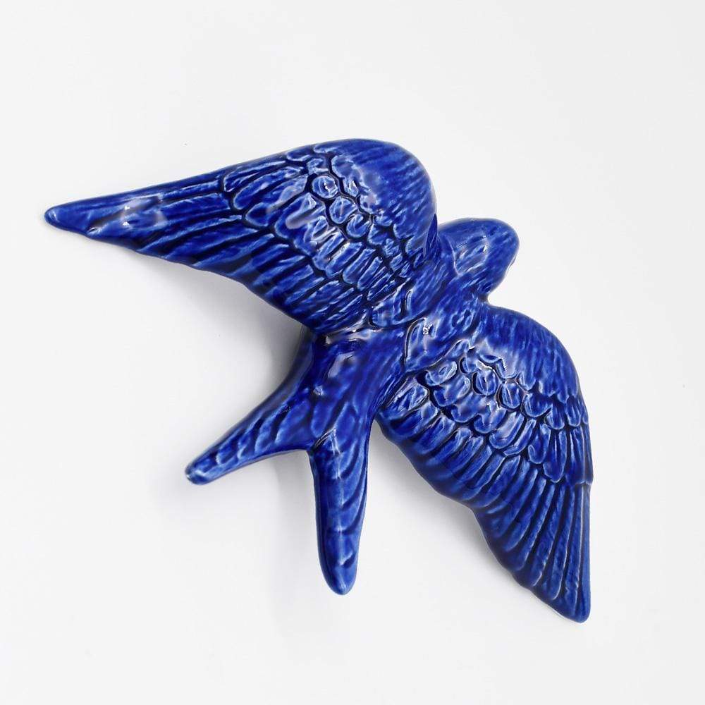 Ceramic Swallow from Caldas da Rainha - Blue