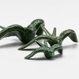 Ceramic Swallow from Caldas da Rainha - Green