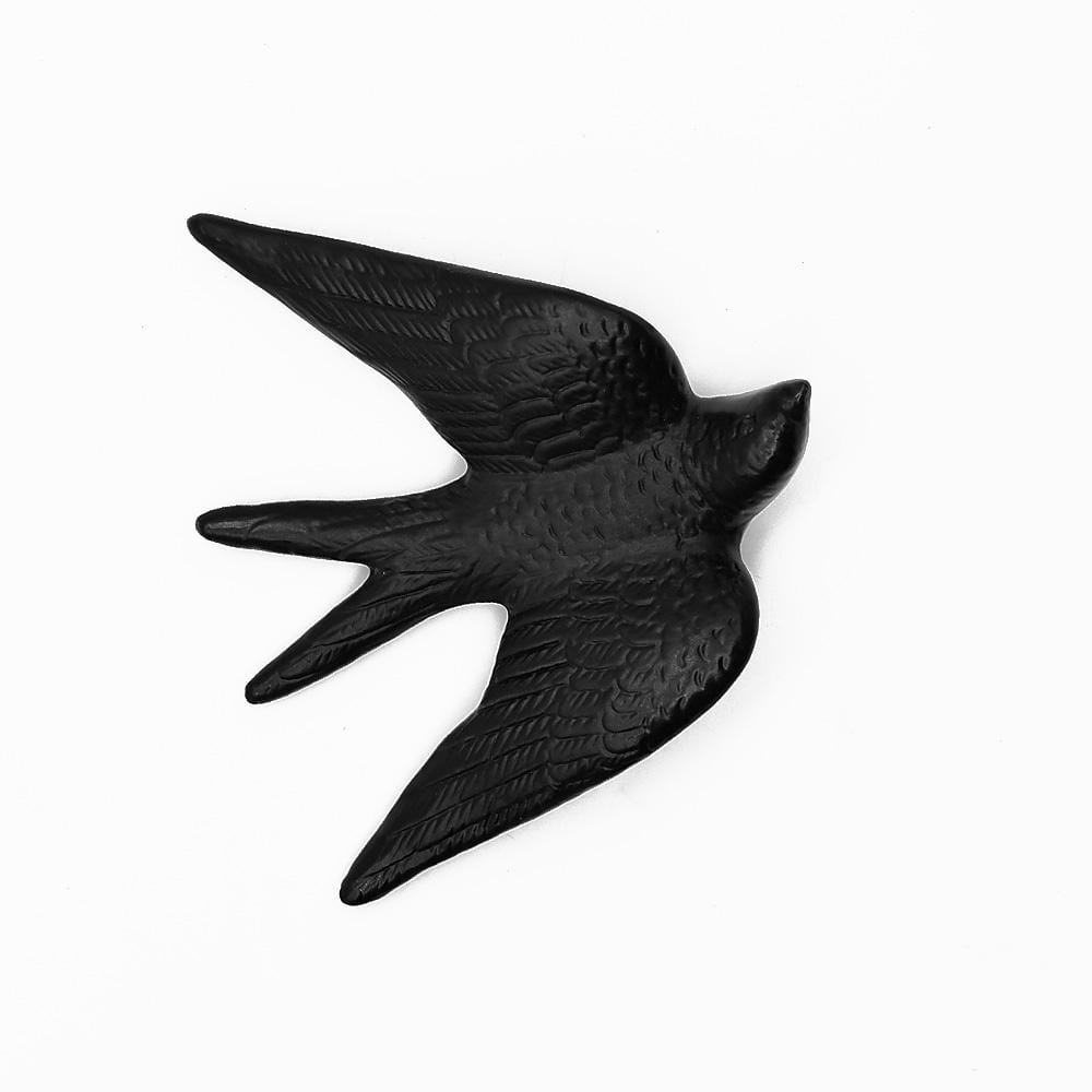 Ceramic Swallow - Mat Black