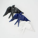 Ceramic Swallow Origami Style - Black